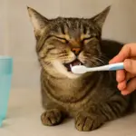 Igiene dentale nel gatto: prevenire placca e alito cattivo con piccoli gesti quotidiani