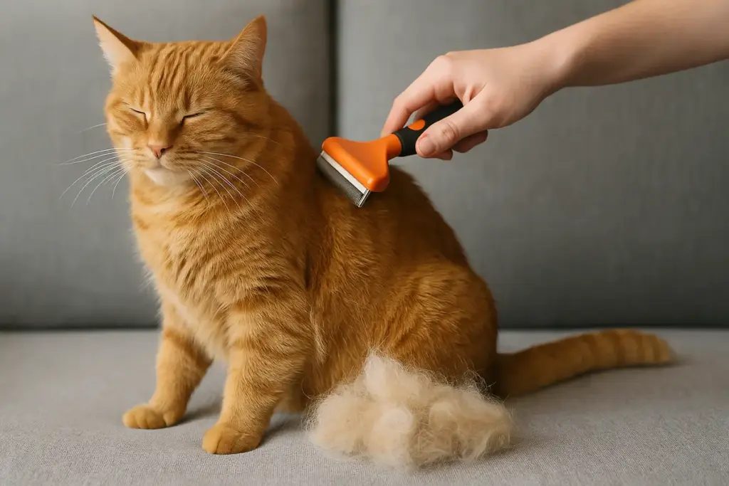 Perché il gatto perde troppo pelo durante la muta? Rimedi pratici per limitarla davvero
