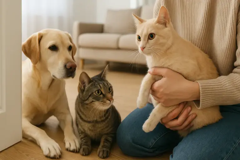 Come inserire gradualmente un gatto adottato in una casa con altri animali: metodo testato per ridurre i conflitti