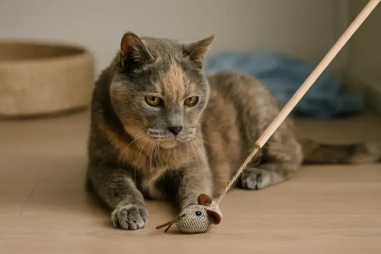 Quali giochi sono più adatti ai gatti anziani? Idee pratiche per stimolare anche in età adulta