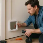 Come installare la porta basculante per gatti senza rovinare le pareti: trucchi validati