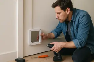 Come installare la porta basculante per gatti senza rovinare le pareti: trucchi validati