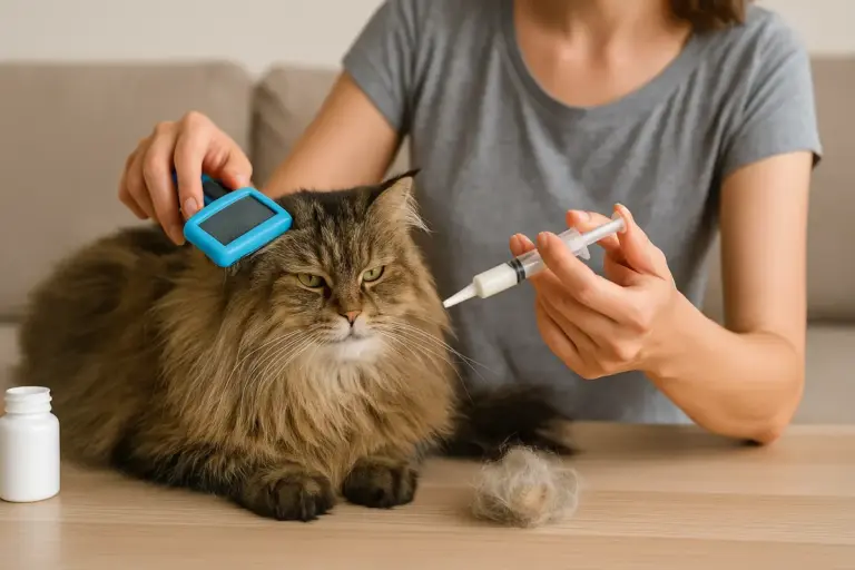Prevenzione di boli di pelo nei gatti a pelo lungo: strategie efficaci per ridurre i fastidi