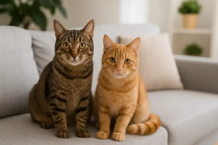 È meglio adottare due gatti insieme? I benefici per loro e per il benessere in casa