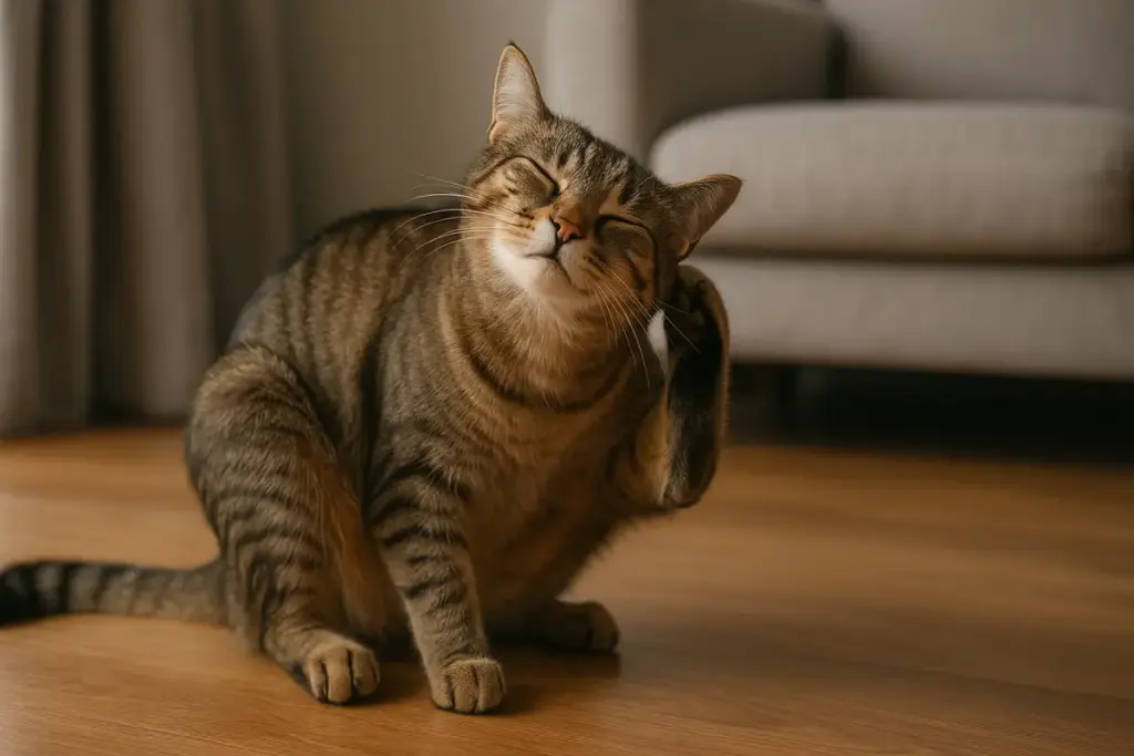 Prurito persistente nel gatto: cause più comuni e come trovare sollievo duraturo