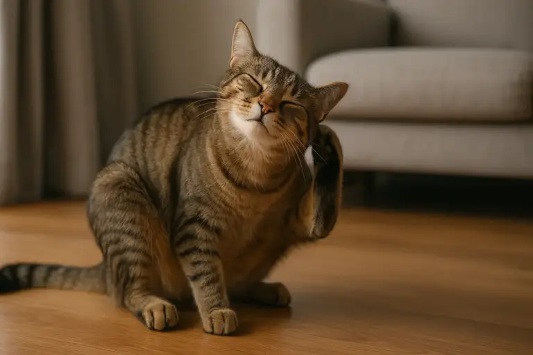 Prurito persistente nel gatto: cause più comuni e come trovare sollievo duraturo
