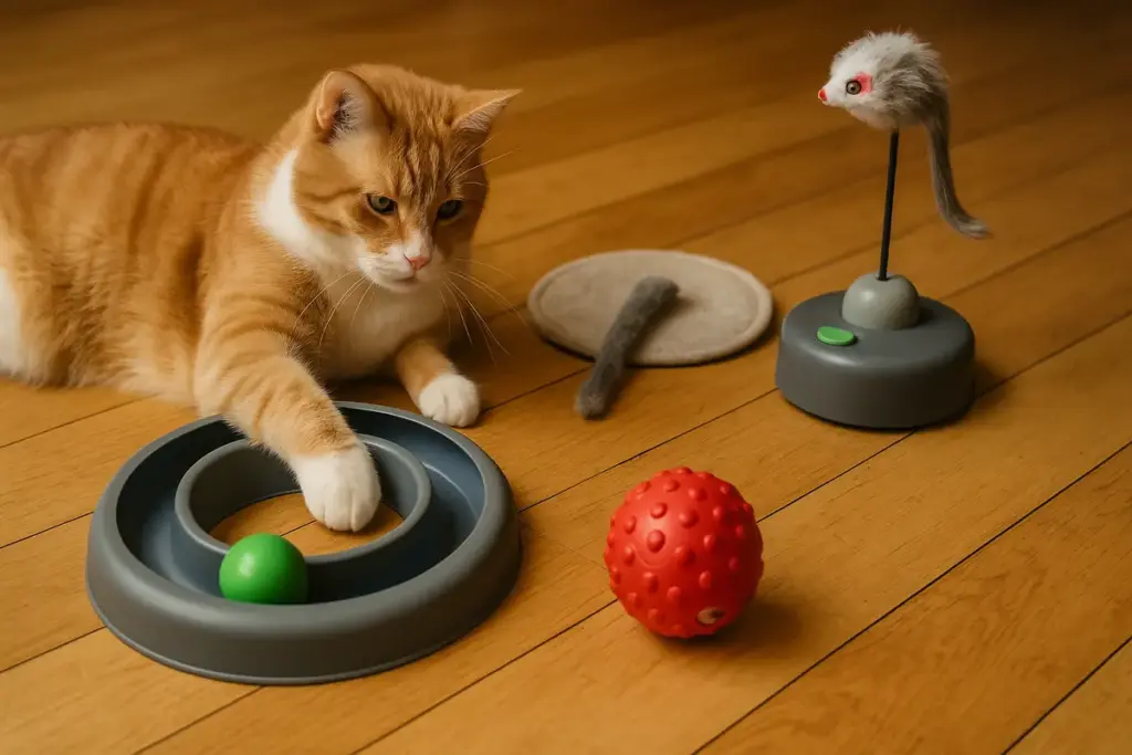 Giocattoli interattivi per gatti pigri: perché fanno la differenza per il benessere felino