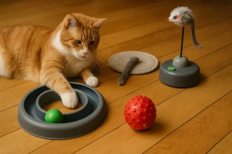 Giocattoli interattivi per gatti pigri: perché fanno la differenza per il benessere felino