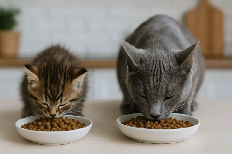 Cosa cambia nella dieta tra gattino e gatto adulto? Passaggi essenziali spiegati con chiarezza