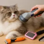 Accessori utili per la toelettatura del gatto a pelo lungo: risparmiare tempo senza stressarlo