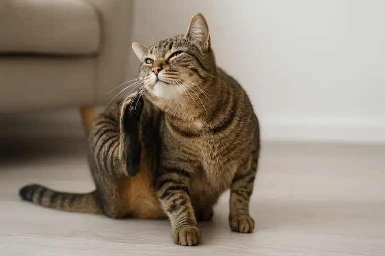 Gatto che si gratta spesso: capire la differenza tra parassiti e altre cause per agire subito