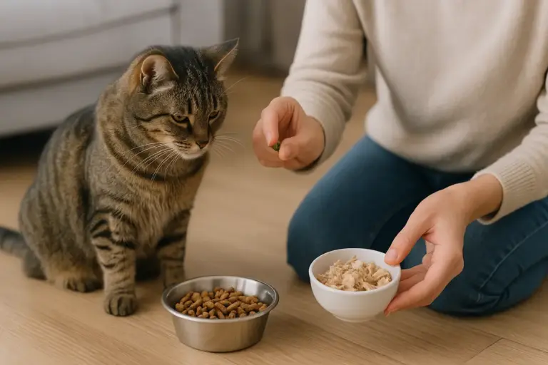 Cosa fare se il gatto rifiuta il cibo? Soluzioni provate che stimolano l’appetito senza stress
