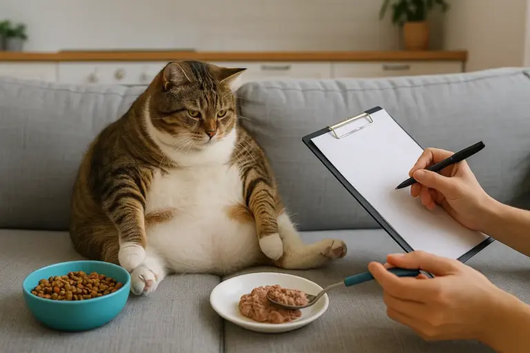 Come gestire l’alimentazione di un gatto obeso: errori comuni e soluzioni realistiche