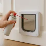 Lubrificare la porta per gatti: come evitare rotture e cigolii in maniera definitiva