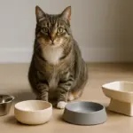 Come scegliere la ciotola per il cibo migliore per il tuo gatto: materiali e forme che aiutano davvero