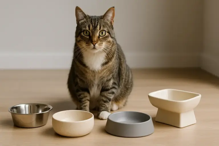 Come scegliere la ciotola per il cibo migliore per il tuo gatto: materiali e forme che aiutano davvero