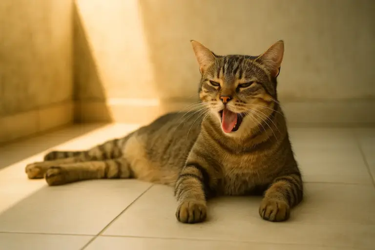 Il gatto in canicola: i segnali di troppo caldo che i padroni sottovalutano