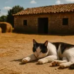 I gatti delle nonne dormivano sull’aia: cosa ci insegnano sul fresco naturale