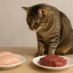 Pollo o manzo nella dieta casalinga del gatto: quale scegliere davvero