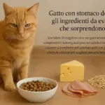 Gatto con stomaco delicato: gli ingredienti da evitare che sorprendono