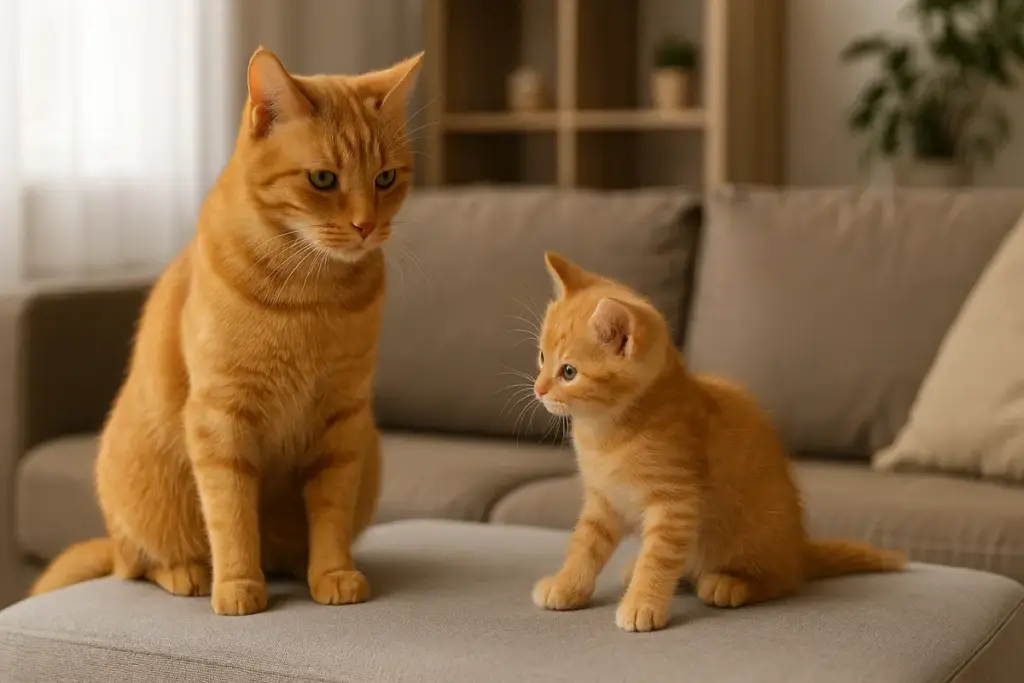 Gatto adulto o cucciolo in appartamento: come l’età cambia l’adattamento