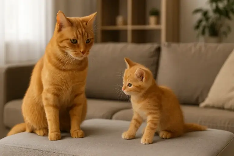Gatto adulto o cucciolo in appartamento: come l’età cambia l’adattamento