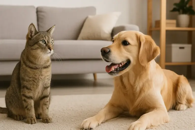 Gatto adottato con cane in casa: i passaggi chiave per evitare scontri inutili