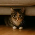 Gatto timido che si nasconde sempre: quando smettere di cercarlo aiuta davvero