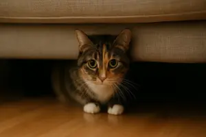 Gatto timido che si nasconde sempre: quando smettere di cercarlo aiuta davvero