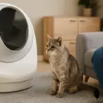 Lettiera autopulente: come capire se vale davvero per un gatto anziano
