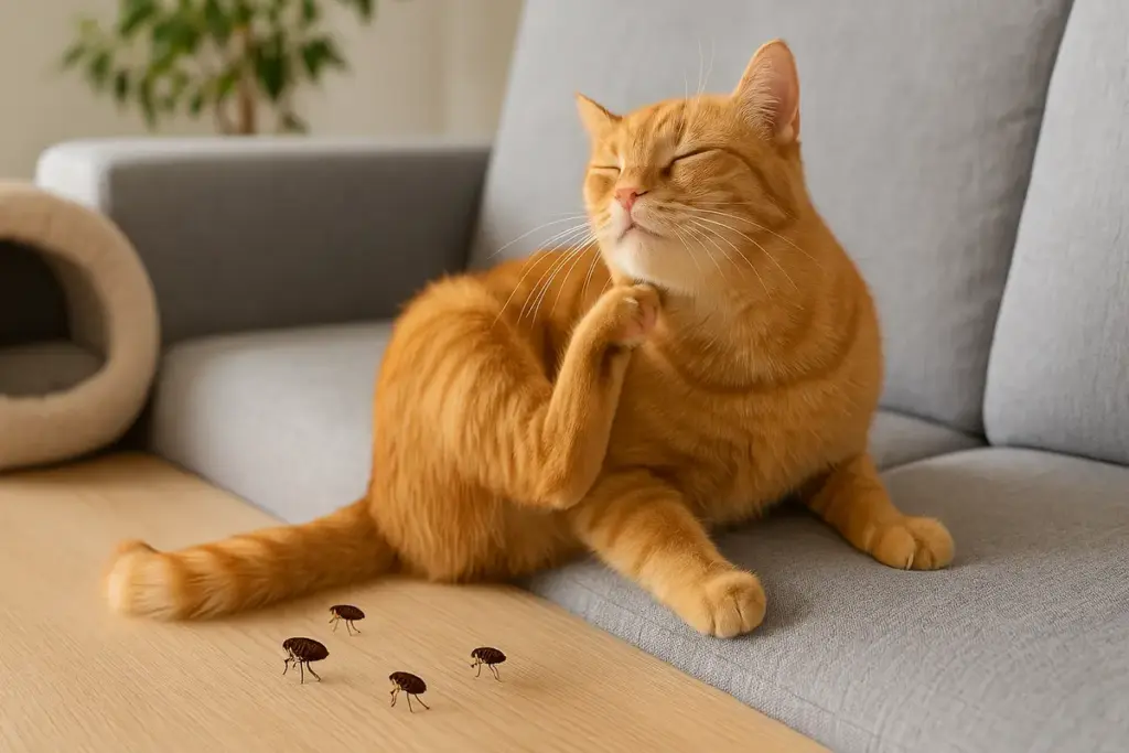 Pulci in casa con gatto: gli ambienti da trattare che spesso si dimenticano
