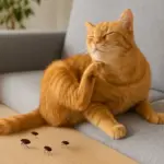 Pulci in casa con gatto: gli ambienti da trattare che spesso si dimenticano