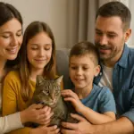 Adottare un gatto adulto in famiglia con bambini: i fattori che cambiano tutto