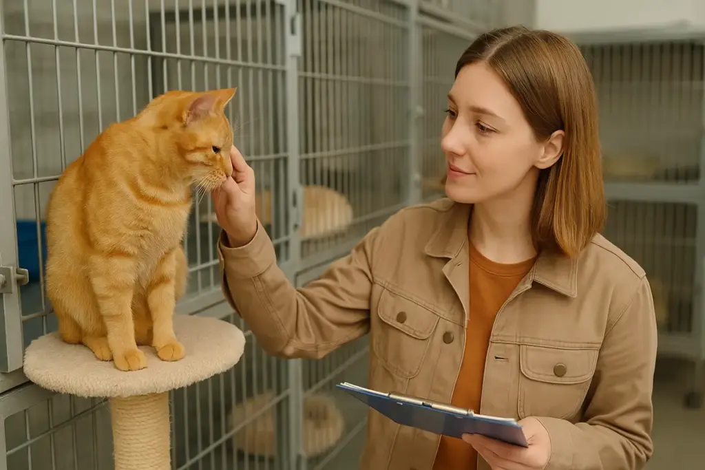 Visita pre-adozione dal gatto: i dettagli che rivelano un rifugio affidabile