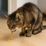 Vomito cronico nel gatto anziano: segnali che richiedono il veterinario subito