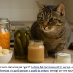 Alimenti fermentati vicino al gatto: i rischi che passano inosservati in cucina