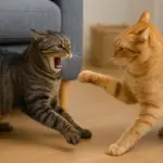 Gatto adottato che aggredisce il gatto residente: cause reali e come intervenire