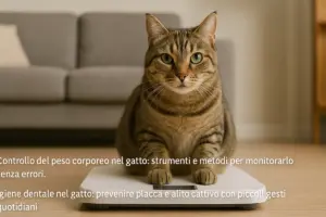 Bilancia per animali in casa: quando diventa utile per il gatto davvero