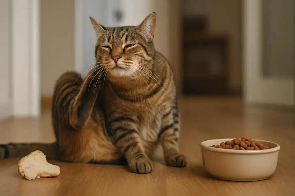 Gatto sensibile al glutine: segnali sottili che i proprietari ignorano spesso