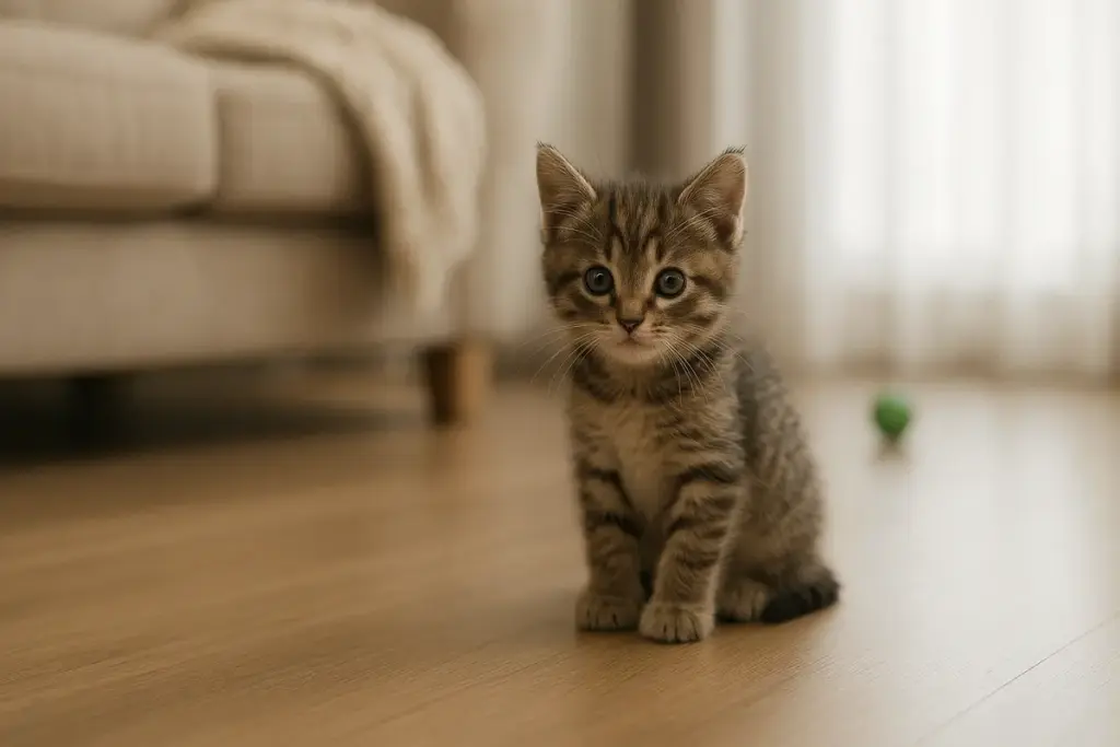 Cucciolo di gatto in casa da soli tutto il giorno: i rischi reali da valutare