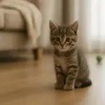 Cucciolo di gatto in casa da soli tutto il giorno: i rischi reali da valutare