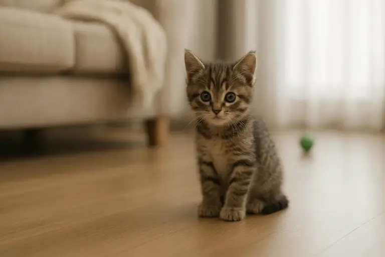 Cucciolo di gatto in casa da soli tutto il giorno: i rischi reali da valutare