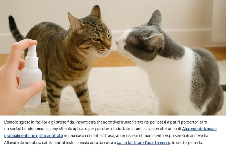 Odori e feromoni per facilitare l’incontro tra gatti adottati: come usarli bene
