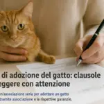Contratto di adozione del gatto: clausole che devi leggere con attenzione