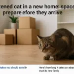 Gatto spaventato in casa nuova: gli spazi da preparare prima che arrivi