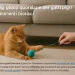 Sessioni di gioco quotidiane per gatti pigri: durata e momenti migliori