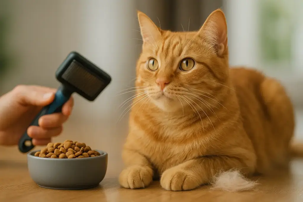 Alimentazione e muta nel gatto: il nutriente che cambia tutto
