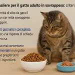 Porzioni giornaliere per il gatto adulto in sovrappeso: criteri da seguire