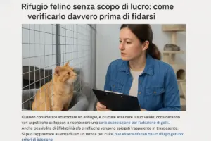 Rifugio felino senza scopo di lucro: come verificarlo davvero prima di fidarsi