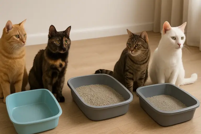 Quante lettiere servono con più gatti? la regola che molti ignorano